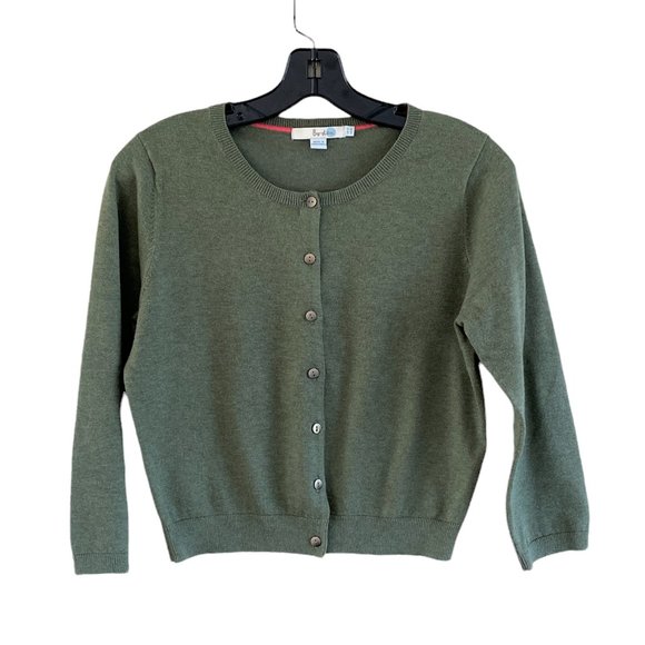 Boden Sweaters - Boden Favorite Cotton Crop Cardigan